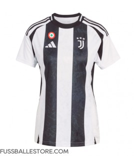 Günstige Juventus Heimtrikot Damen 2024-25 Kurzarm